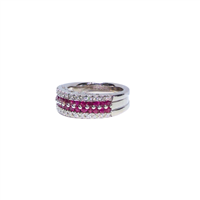 Anillo CikOrefice Gioielli Mujer in Oro blanco Diamante 0.30 Ct CK0VANAU-0001 - CK0VANAU-0001